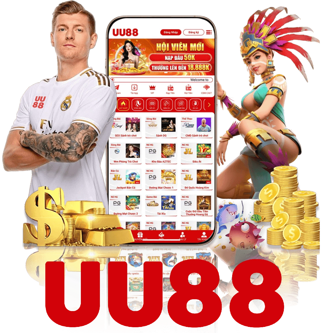 Ứng dụng UU88 trên di động với nội dung tham khảo và cảnh báo 18+